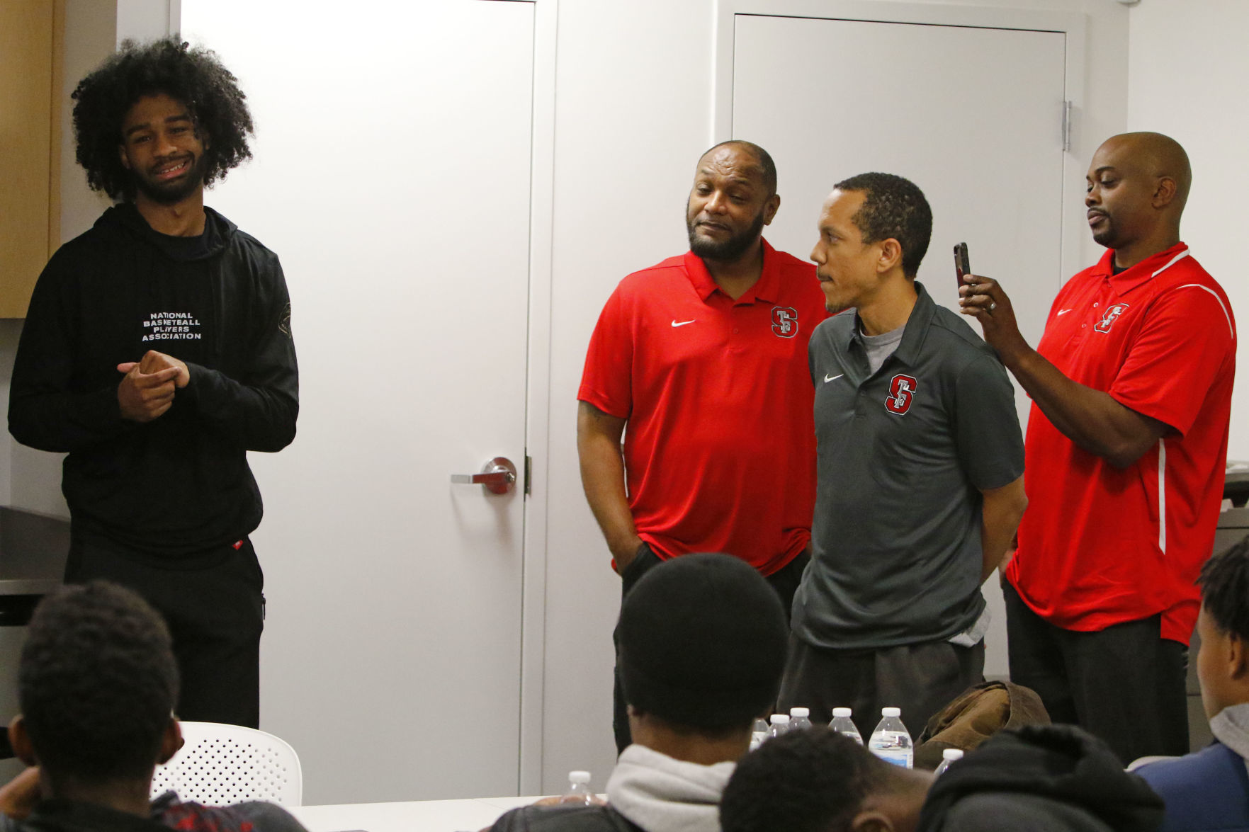 Coby White visits Phillips Chevrolet of Lansing